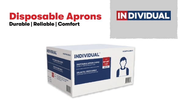 disposable aprons - INDIVIDUAL