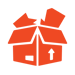 Damaged box icon