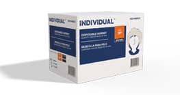 Brown HAIRNET, 21", 14 Grams per sq. meter