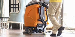 cleaning equipment—floor scrubber
