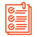 Comliance icon with check marks