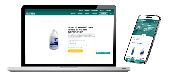 Daycon ecom on desktop and phone