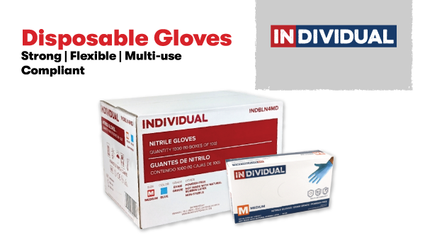 disposable gloves - INDIVIDUAL