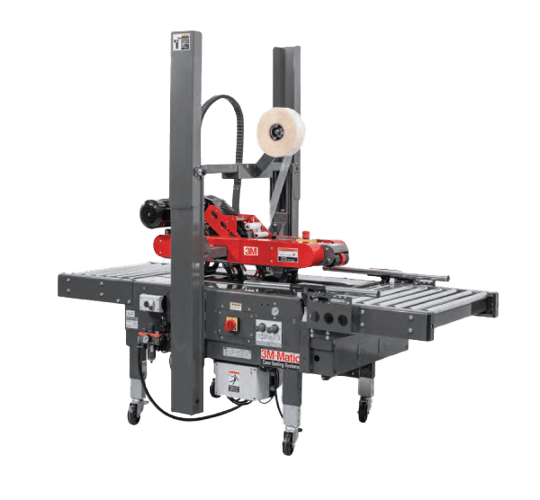 3M case sealing equipment for packaging