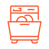 kitchen dishwasher icon