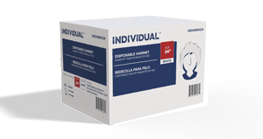 INDIVIDUAL White 24” Hairnet