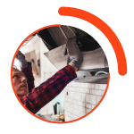 Commercial kitchen equipment installation