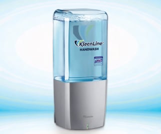 KleenLine soap and dispenser