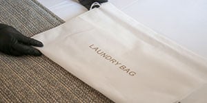 Hotel laundry bag