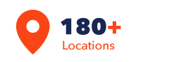 location icon with 180+ locations