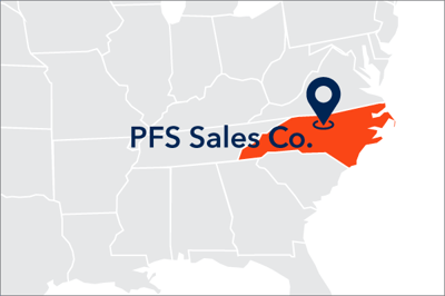 PFS Sales Co. location map