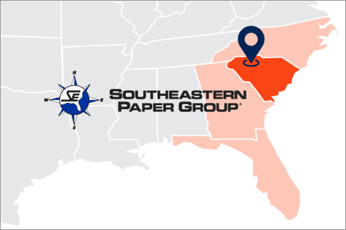 A US map showing SEPG locations in GA, NC, SC, and FL with the logo.