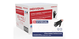 INDIVIDUAL Nitrile general purpose gloves black