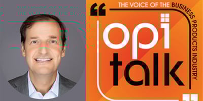 Ken Sweder with OPI talk logo