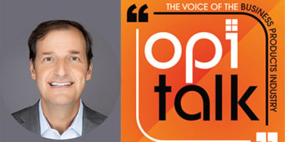 Ken Sweder with OPI talk logo