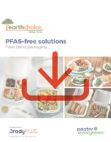 PFAS free brochure with download symbol in the center