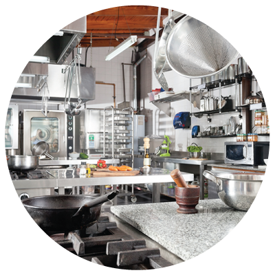 kitchen and cooking equipment and supplies