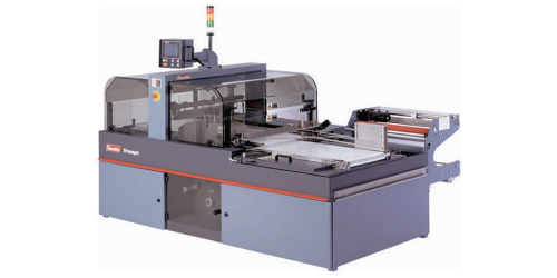 Shrink tunnel machine for industrial shrink wrapping for packaging
