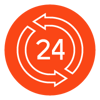24/7 support icon