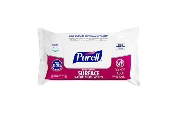 PURELL Surface wipe in a pack