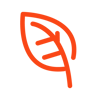 A leaf icon