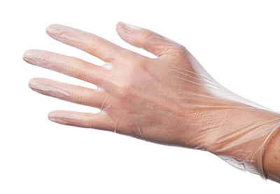 Vinyl gloves