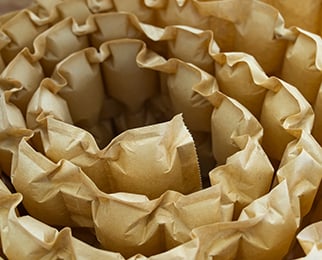 void-fill for protective packaging