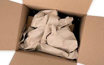 void fill. paper - packaging