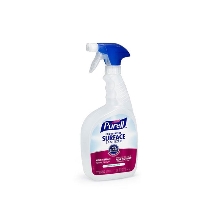 PURELL surface cleaning spray chemical