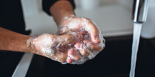 Develop strategies to fight the spread of germs in your workplace and promote improved hand hygiene through increased hand washing and the use of hand sanitizers. sustainable product solutions - touchless soap dispensers to save energy and waste