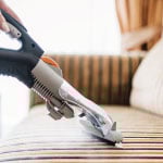 carpet vacuuming with steam