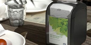 napkins and papers