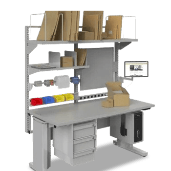 Rendered packing table