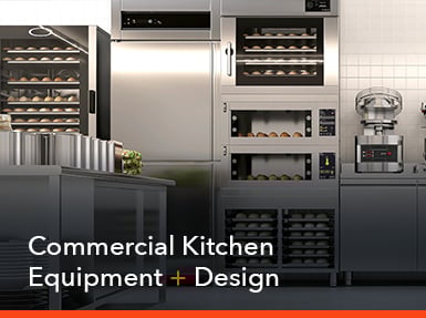 Commercial kitchen equipment and design