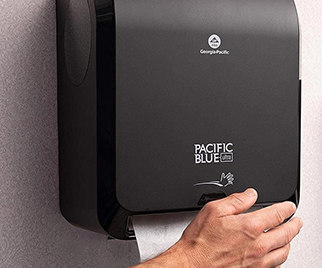 GP Pro Pacific Blue Ultra dispenser