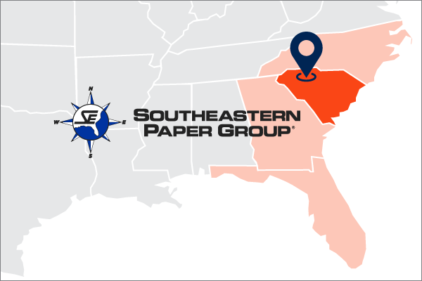 A US map showing SEPG locations in GA, NC, SC, and FL with the logo.